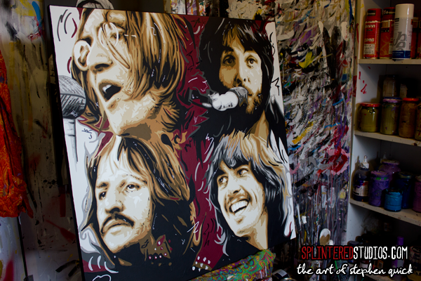 The Beatles Let It be Art Painting