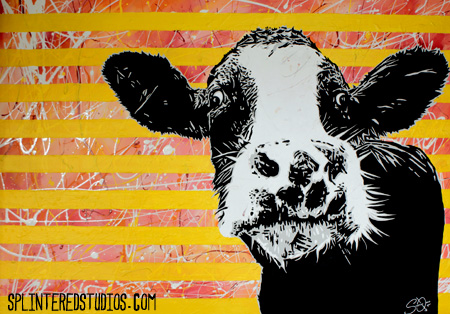 Origianl Cow Painting