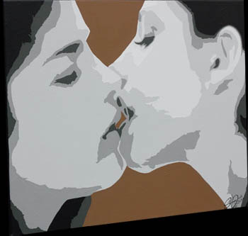 Crule Intentions The Kiss Painting