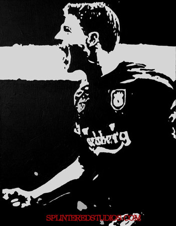 Liverpool Gerrard Painting