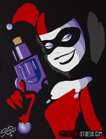 Harley Quinn Pop Art 