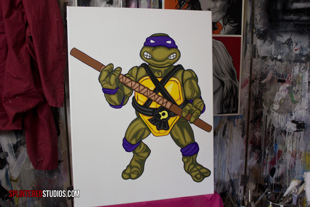 TMNT Donatello Figure Art