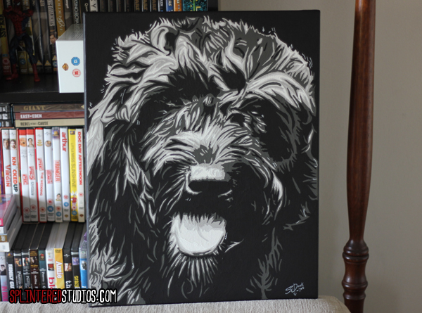 Dog Commissioned Painting