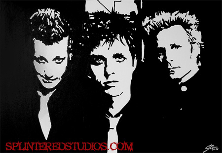 Green Day Painting