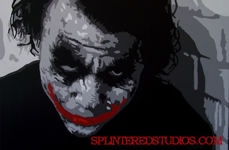 Joker Pop Art Painting