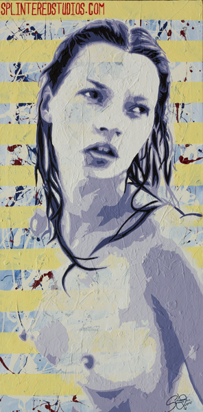Kate Moss Painting