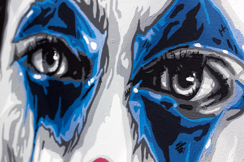 Joker Painting Detail