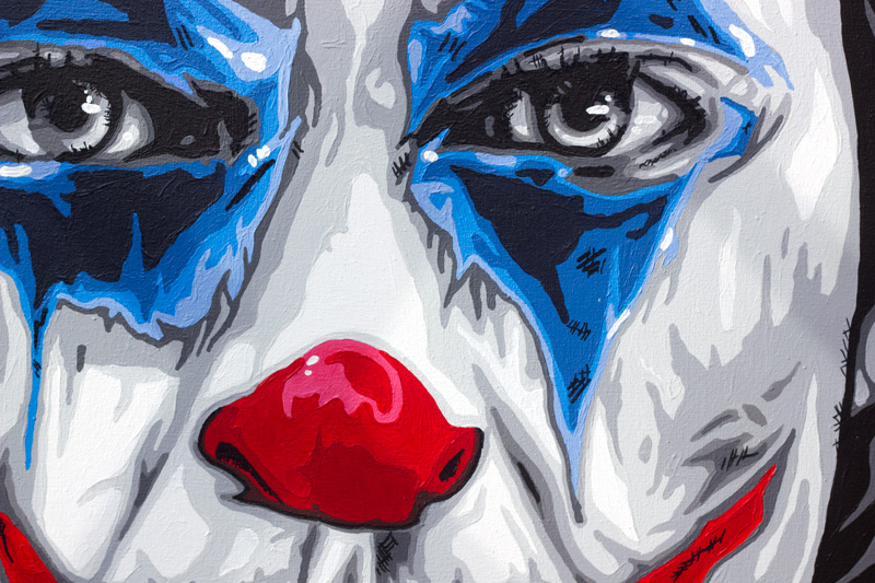 Joker Painting Detail