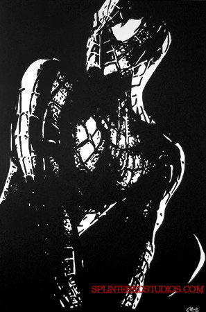 Spider-Man Pop Art Painting
